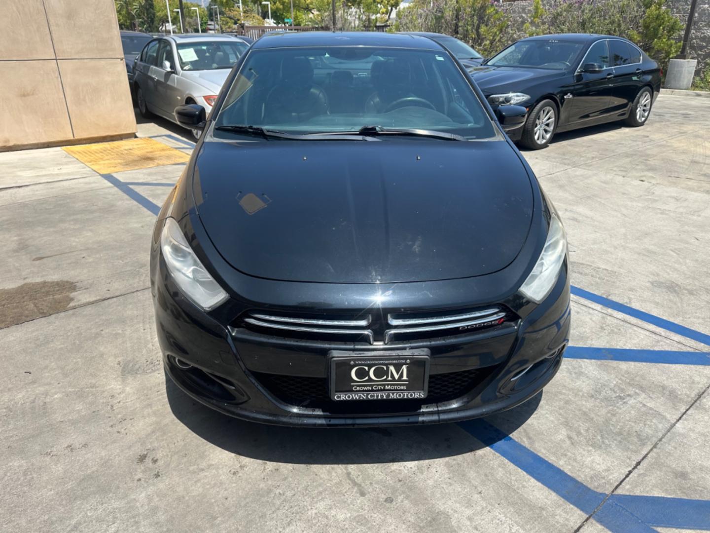 2013 Black Metallic /BLACK Dodge Dart LIMITED (1C3CDFCH4DD) with an 1.4L L4 DOHC 16V TURBO engine, 5-Speed Automatic transmission, located at 30 S. Berkeley Avenue, Pasadena, CA, 91107, (626) 248-7567, 34.145447, -118.109398 - Drive Easy with the 2013 Dodge Dart Limited: Affordable Luxury for Pasadena, Altadena, and Glendale Drivers Are you on the hunt for a reliable, stylish, and budget-friendly ride in Pasadena, Altadena, or Glendale, CA? Look no further than the 2013 Dodge Dart Limited, a sleek and sophisticated sed - Photo#8